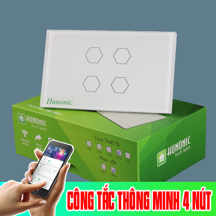 công tắc thông minh hunonic